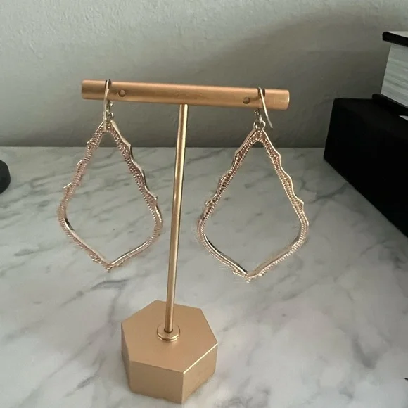 Kendra Scott Sophee earrings  rosegold - Picture 2 of 2